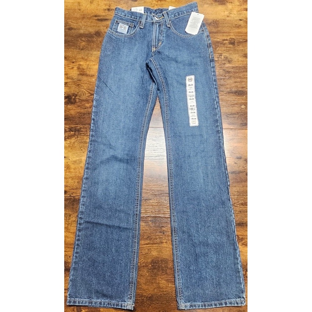 Cinch Silver Label Relaxed Fit Jeans Dark Stonewash 26x36 MB98034001 NWT